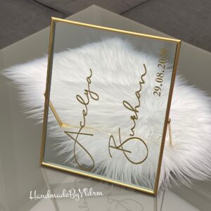 Luxe gouden frame Lijst