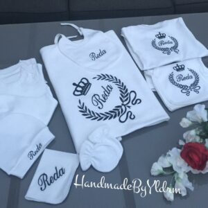 10-delige Newborn Setje Krans
