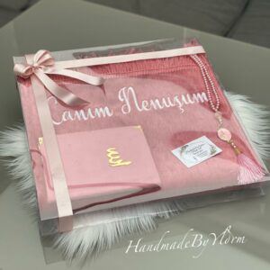 Kleed box set met transparant doos