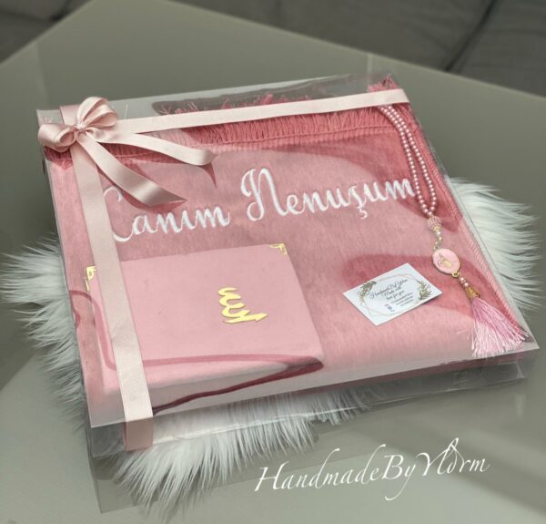 Kleed box set met transparant doos