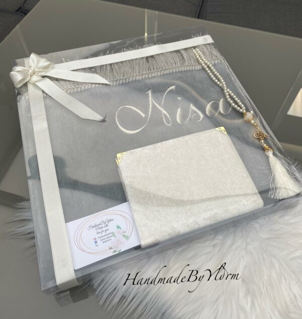 Kleed box set met transparant doos - Afbeelding 3