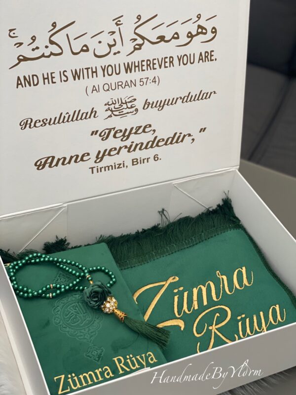 Luxe Islam box met grote Quran - Afbeelding 2