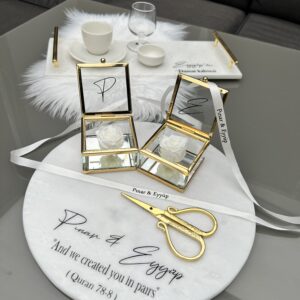 marmer ringplateu set