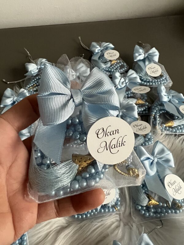 tespih in organza zakje - Afbeelding 3